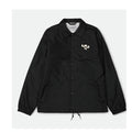 Fat Tony's Coach Jacket — Black, front (supplier mockup — replace with own photo)