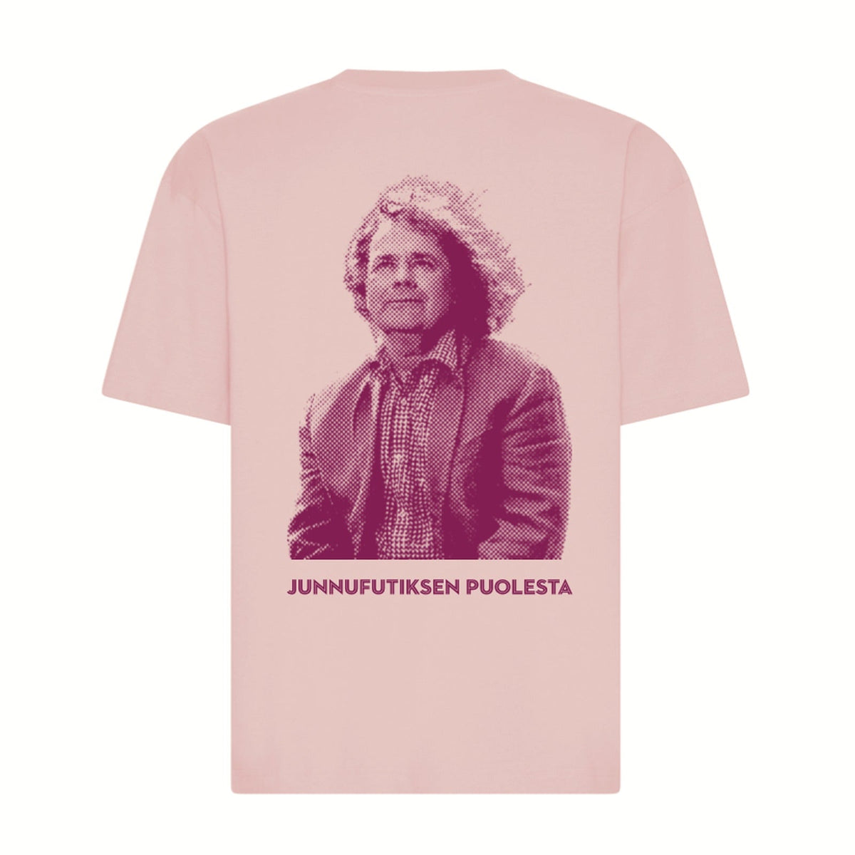 Fat Tony's × Pasi -t-paita, pinkki — selkä