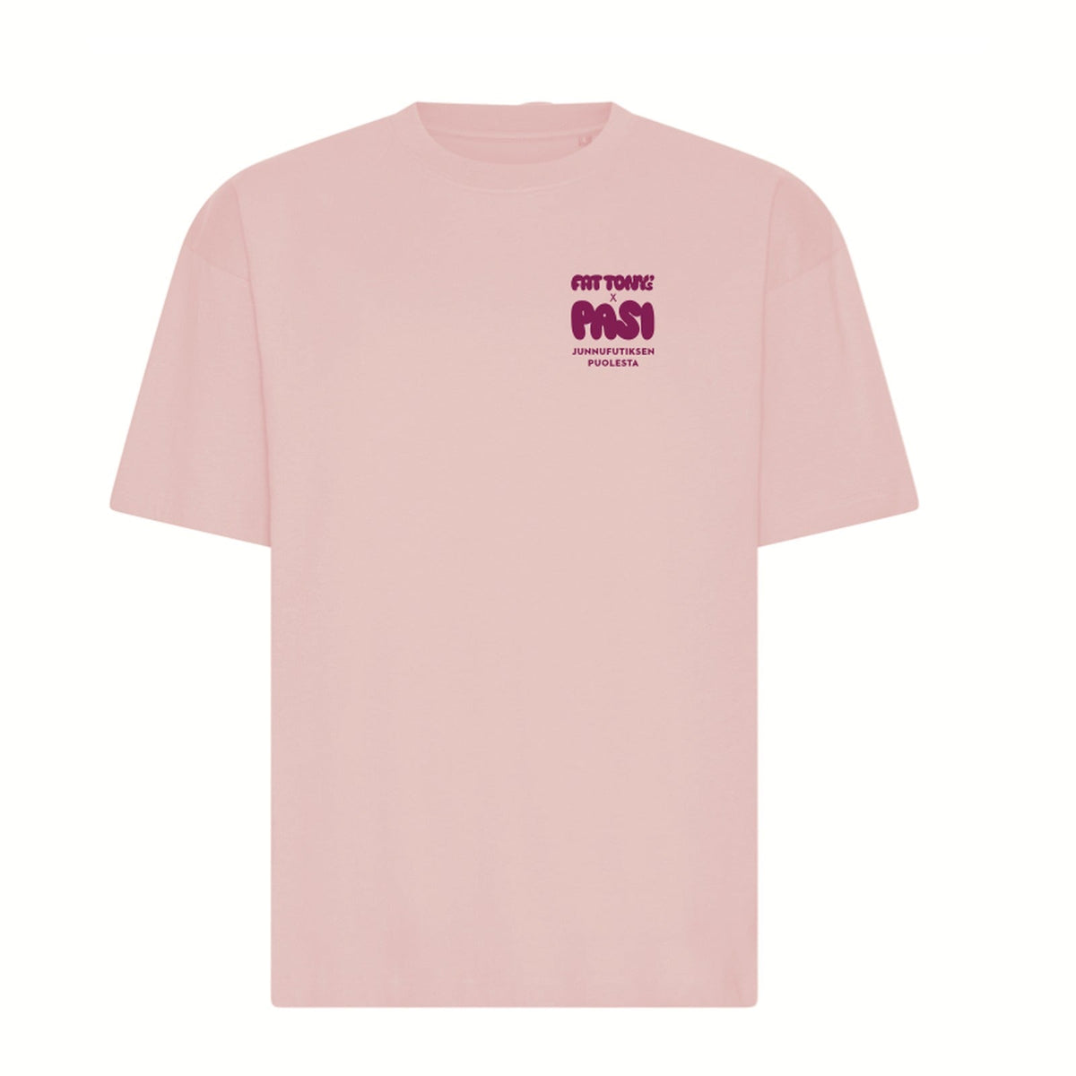 Fat Tony's × Pasi -t-paita, pinkki — etu